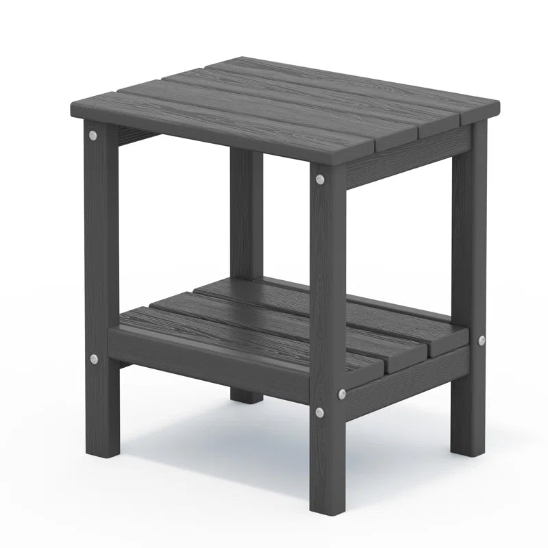 Wolak Double-Tier Patio Table Side Table