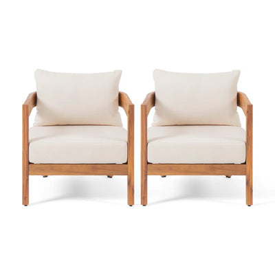 Mica Outdoor Patio Chair with Cushions