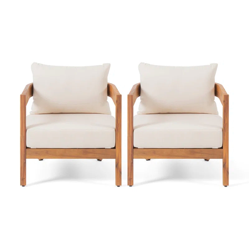 Mica Outdoor Patio Chair with Cushions