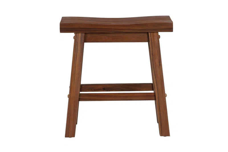 Alessandro Counter Stool with Solid Wood Frame