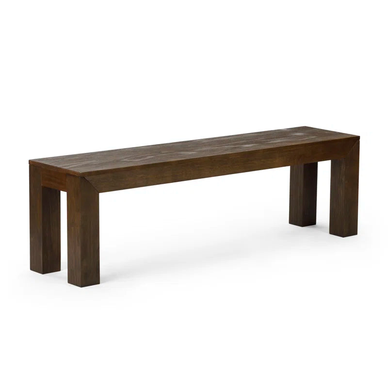 Linzy Modern Wood Bench