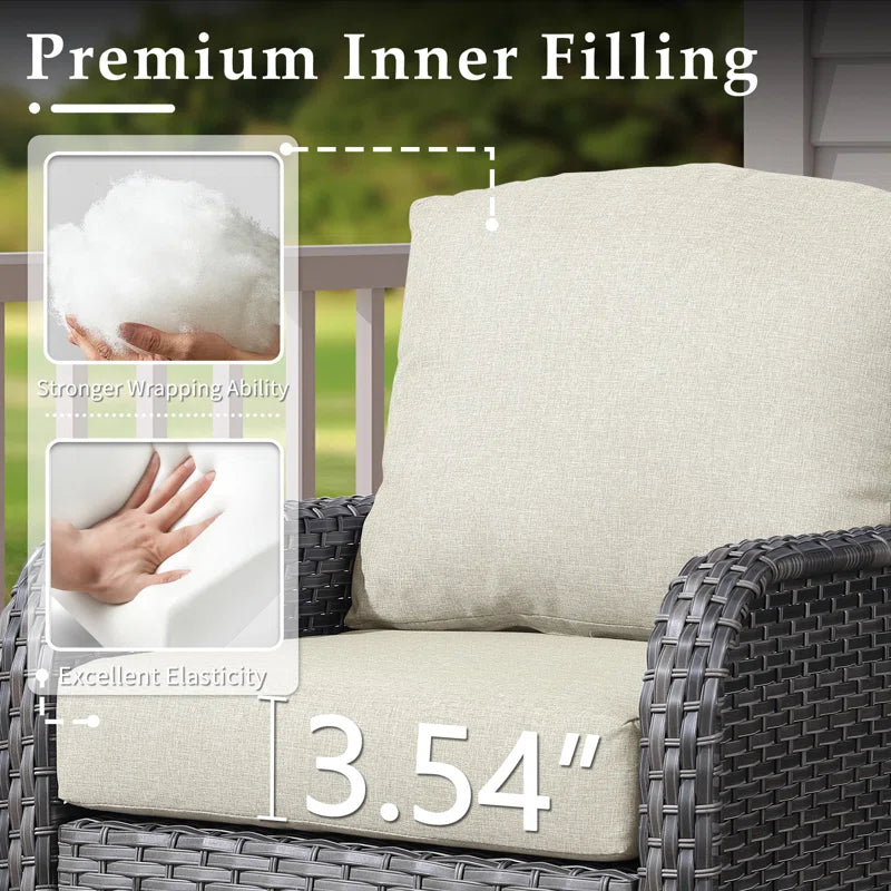 Gretna Patio Chair with Cushions