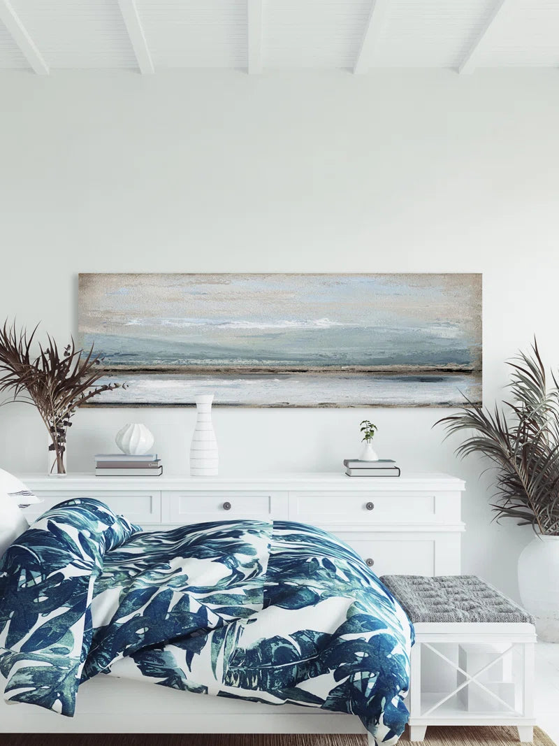 " Rolling Waves " by Marmont Hill Painting Print