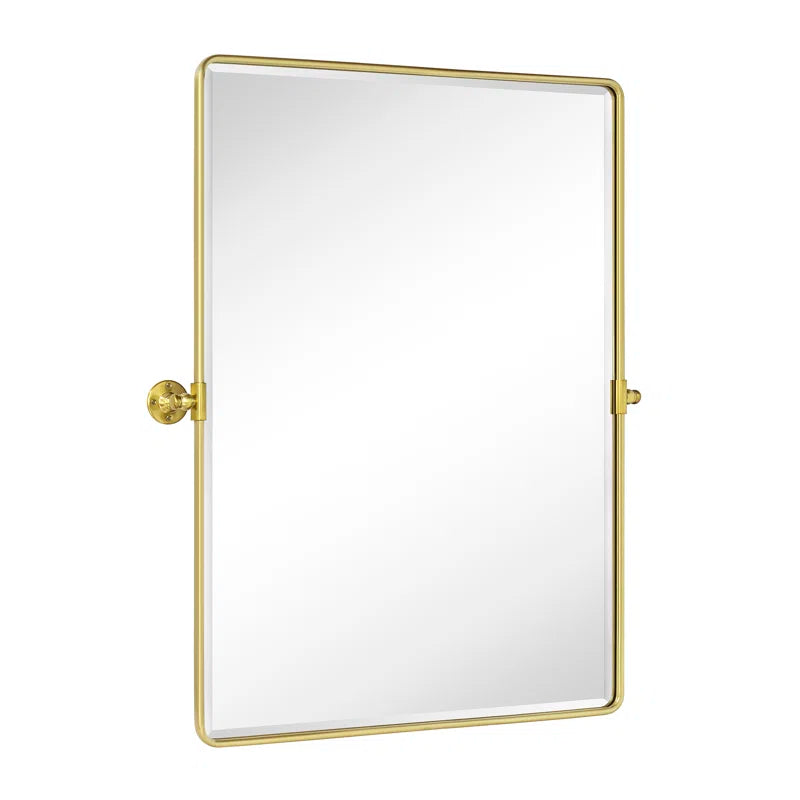 Woodvale Metal Framed Wall Mounted Bathroom / Vanity Mirror