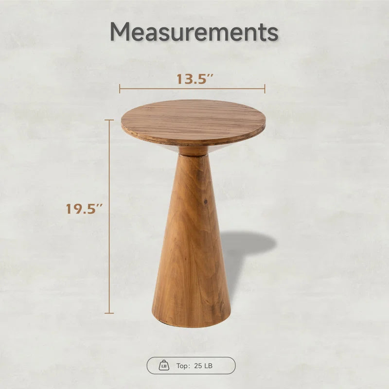 Bozovich Solid Wood End Table