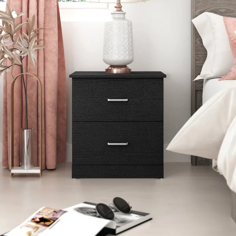 Allyannah 2 Drawer Nightstand (Set of 2)
