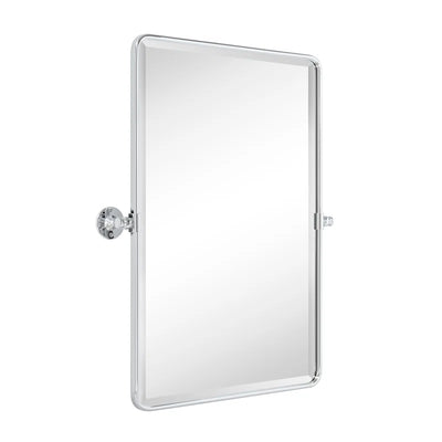 Woodvale Metal Framed Wall Mounted Bathroom / Vanity Mirror