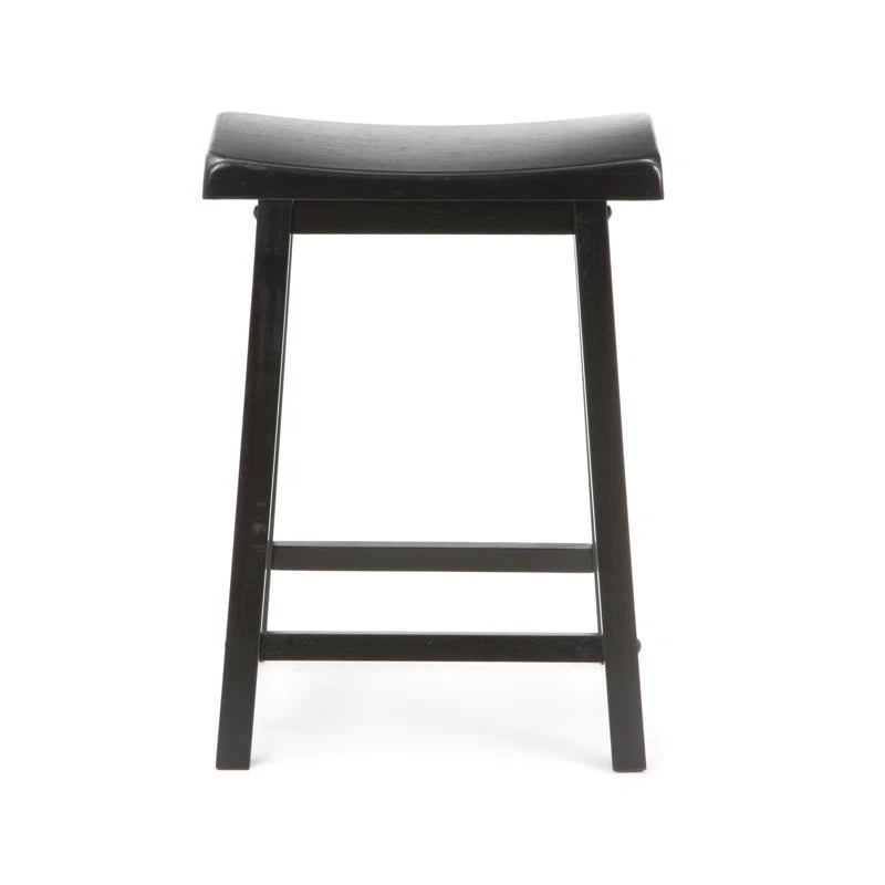 Hooria Solid Wood Counter Stool