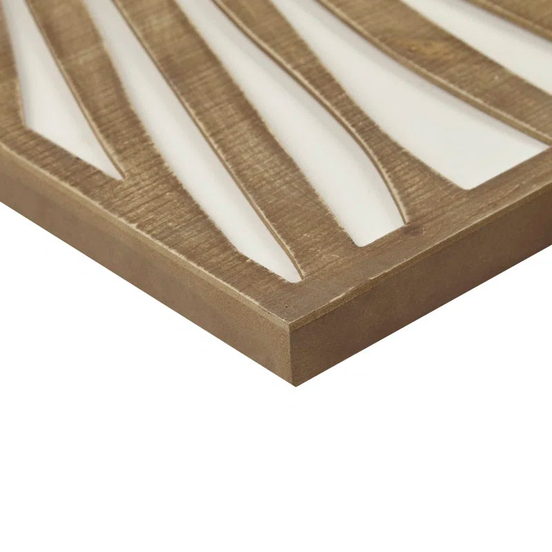 Birch Botanical Two-Tone 2-Piece Wood Panel Wall Decor Set