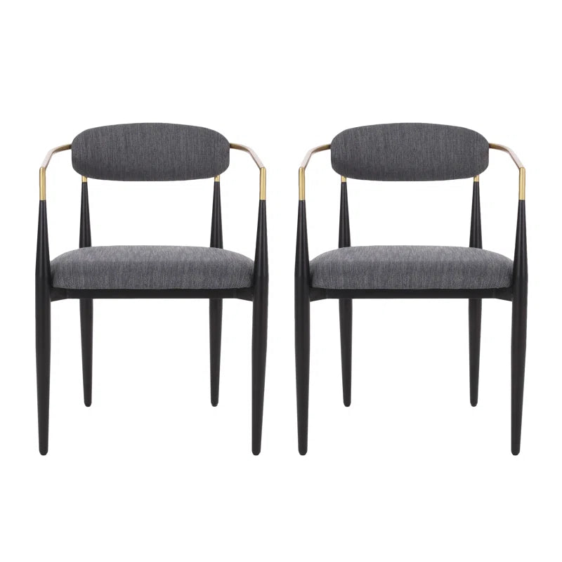 Nayalis Low Back Upholstered Dining Chairs