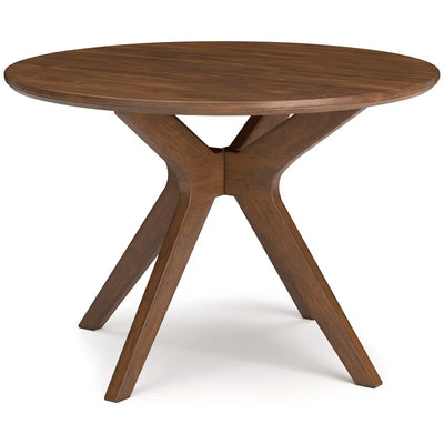 Goodall round Solid Wood Base Dining Table