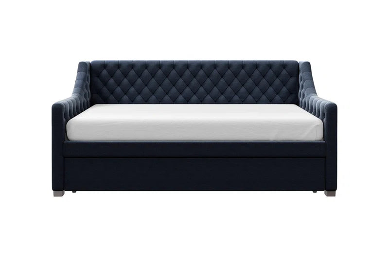 Monarch Hill Ambrosia Upholstered Daybed with Trundle