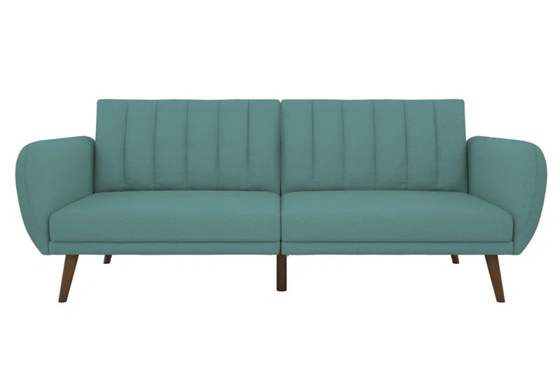 Brittany 81.5" round Arm Convertible Sofa