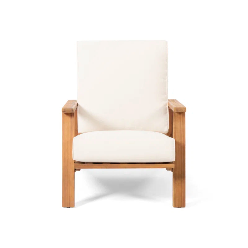 Isham Patio Chair with Cushions
