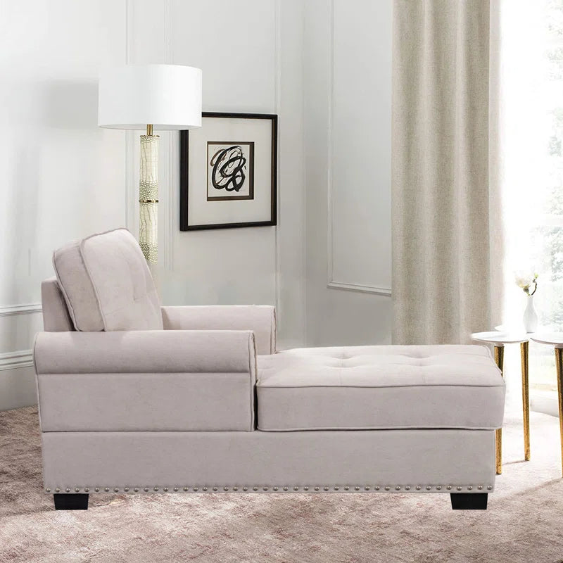 Upholstered Chaise Lounge