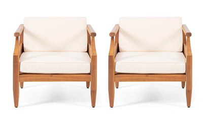 Mcclurg Outdoor Patio Chair with Cushions