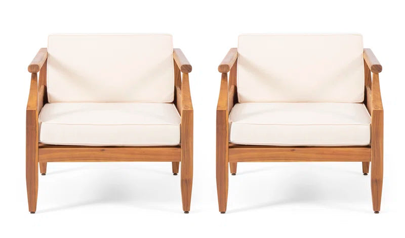 Mcclurg Outdoor Patio Chair with Cushions