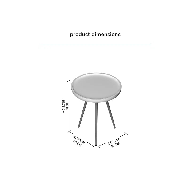 Castiglia Solid Wood Tray Top End Table