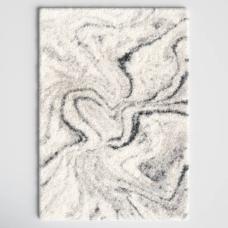 Speight Abstract Ivory/Gray Area Rug