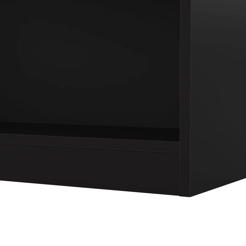 Donyo Small 2 Shelf Bookcase - Set of 2, Storage Bookshelves for Home Office and Living Room