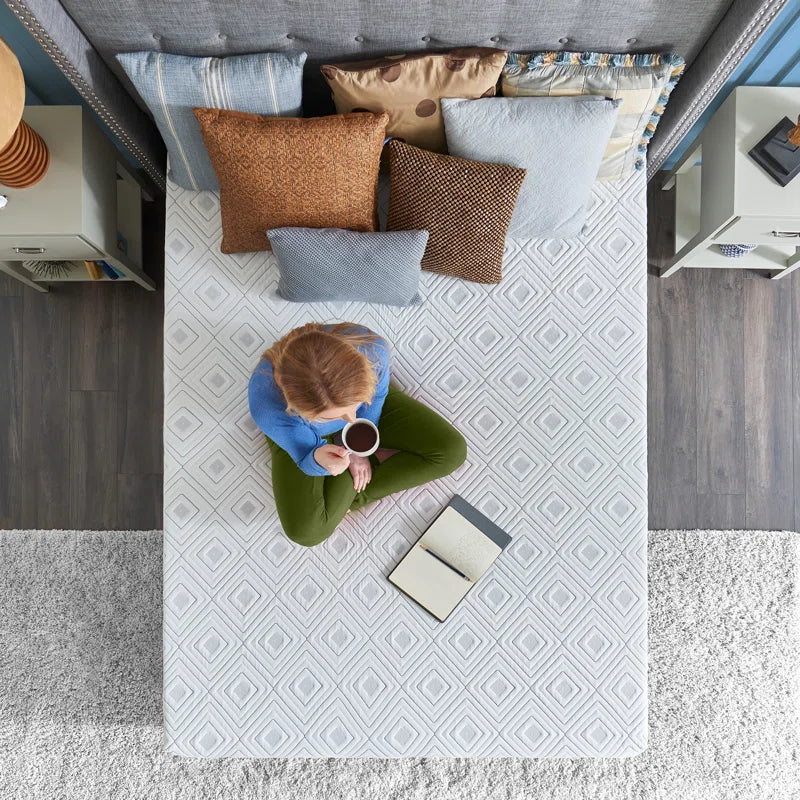 Cool 12" Medium Hybrid Mattress with Copperchill Technology