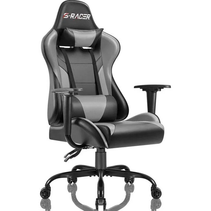 High-Back Adjustable Reclining Ergonomic Faux Leather PC & Racing Game Chair