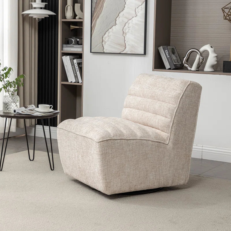 Tufted Swivel Chair