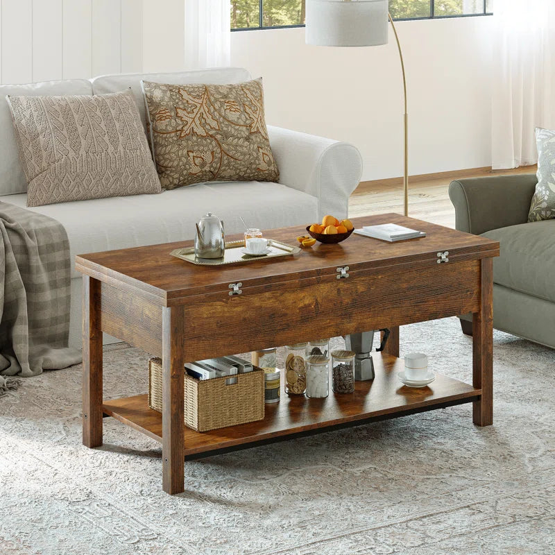 Torron 4-In-1 Multi-Fuction Torren Lift Top Coffee Table with Storage
