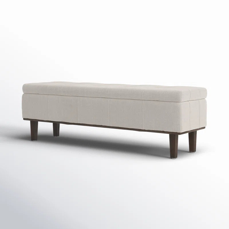Colter Upholstered Flip Top Storage Bench