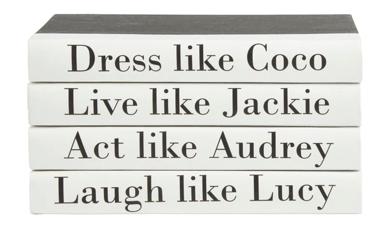 Entertainment Decorative Book