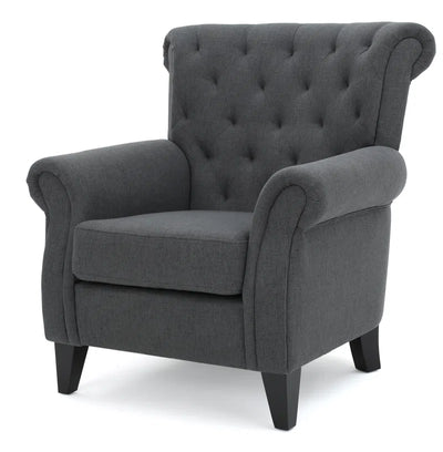 Losoto 91.44Cm Wide Tufted Armchair, Upholstered Accent Chair for Living Room, Bedroom