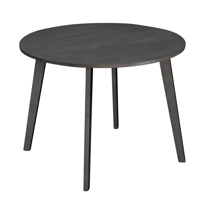 Aquin round Solid Wood Base Dining Table