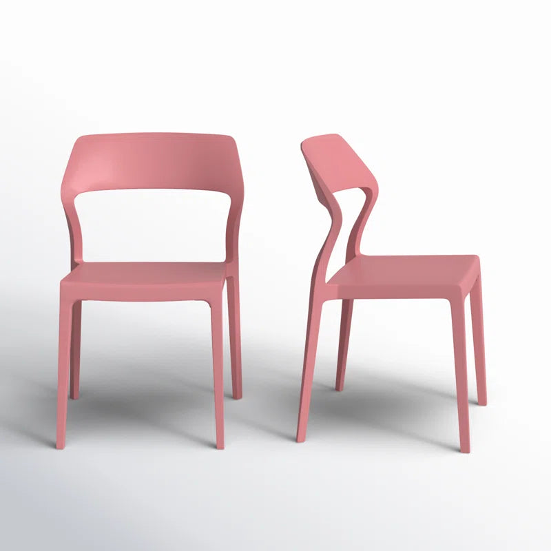 Farrah Outdoor Stacking Dining Side Chair