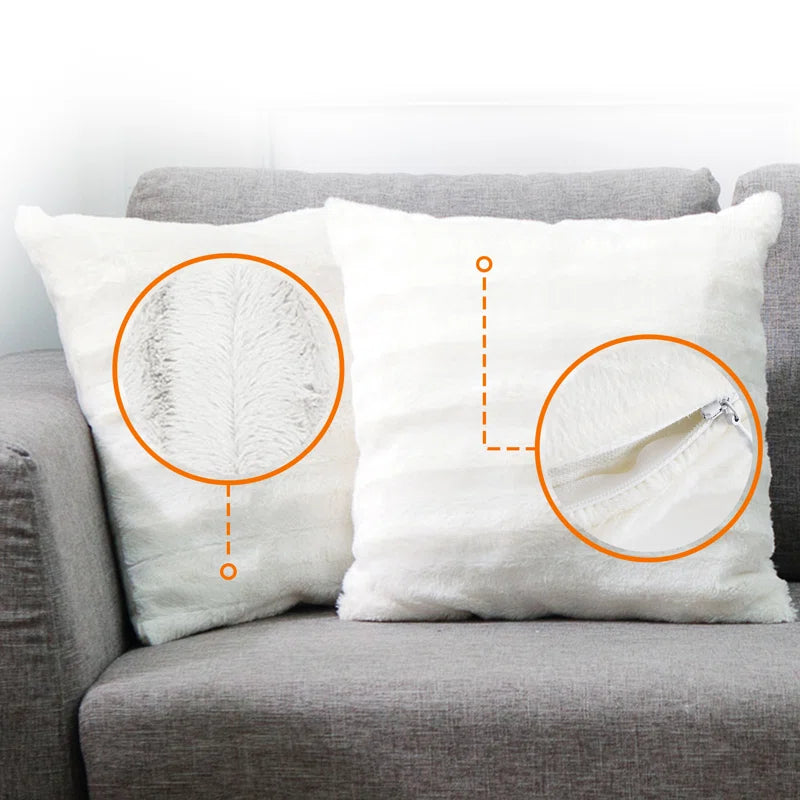 FRBIN Square Pillow Cover & Insert