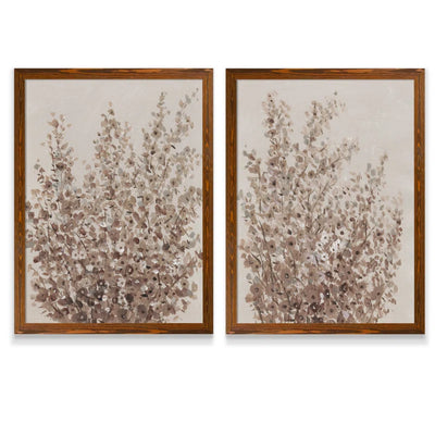 " Rustic Wildflowers I " by Vincent Van Gogh 2 - Pieces