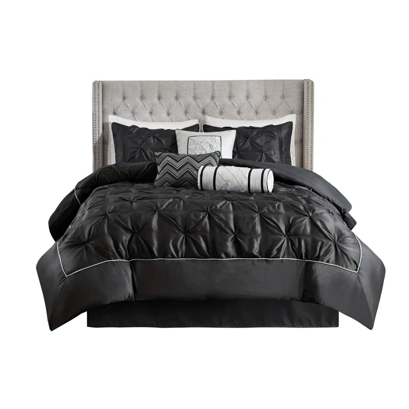 Laurel 7 Piece Tufted Comforter Set