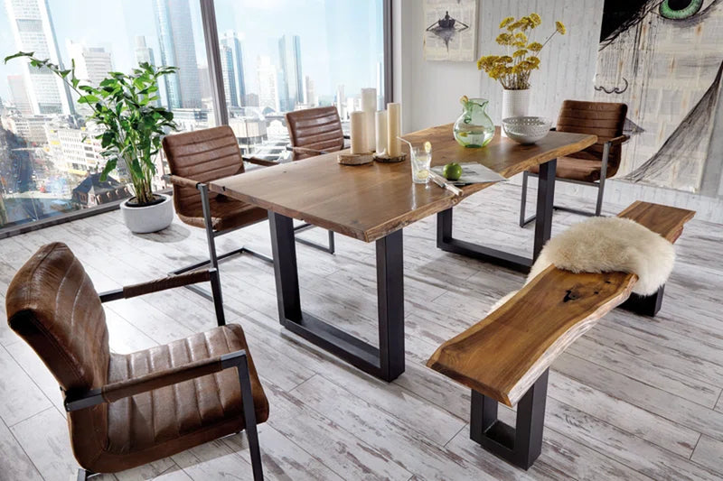 Lemay Solid Wood Bench