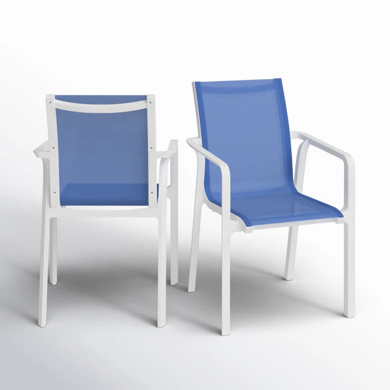 Farrah Outdoor Stacking Dining Armchair