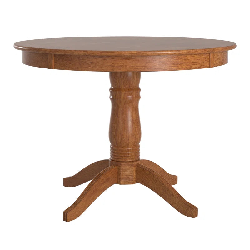 Alexa-Mae round Solid Wood Dining Table