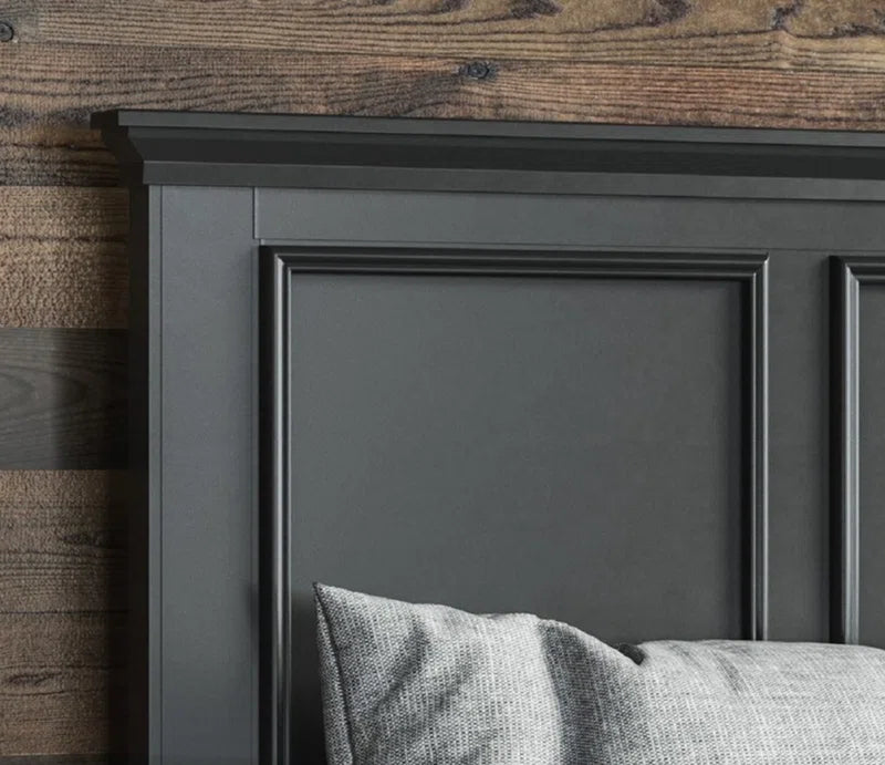 Auriel Solid Wood Standard Bed