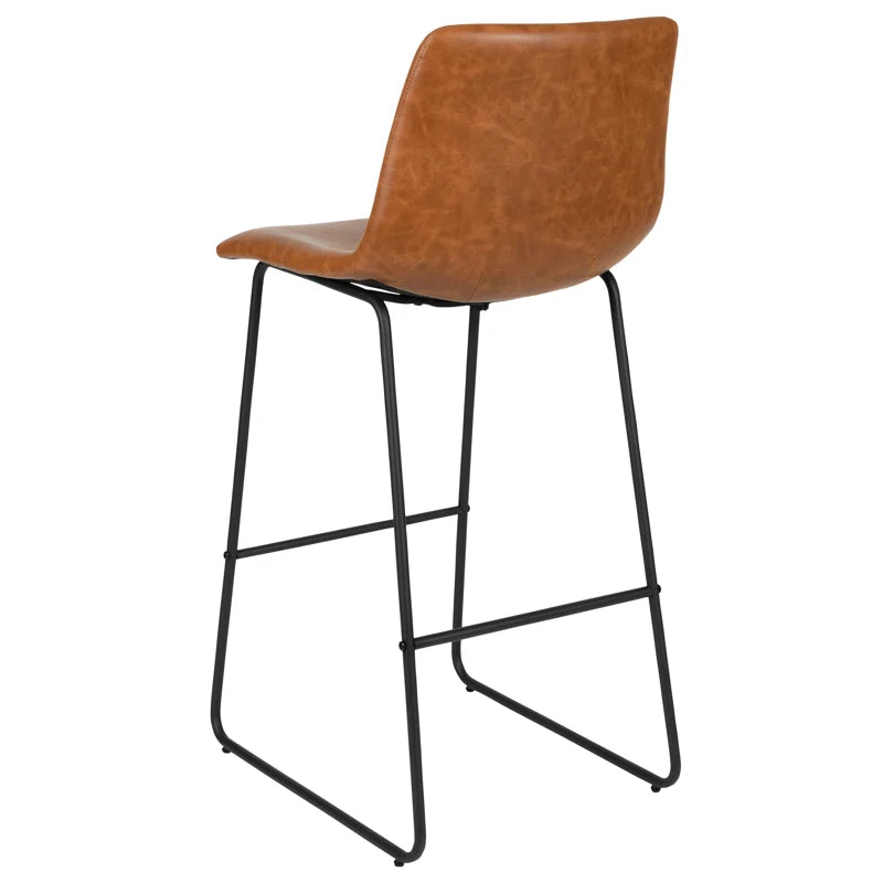 Liekele Upholstered Counter Height Modern Dining Stools
