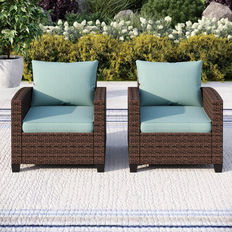 Argyri Patio Chair with Cushions