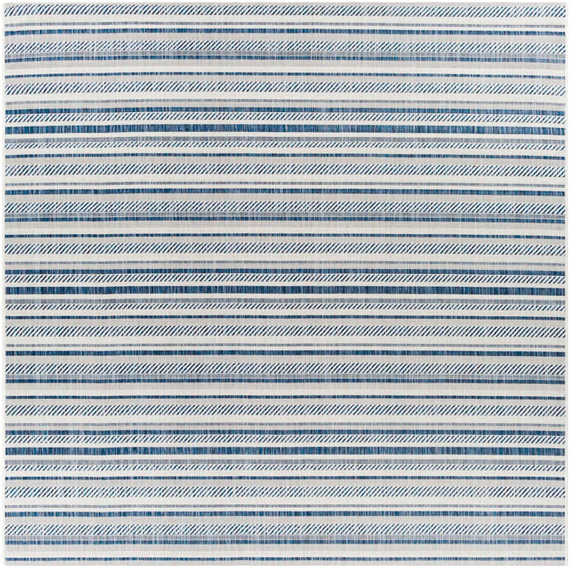 Bellino Striped Denim Indoor/Outdoor Area Rug