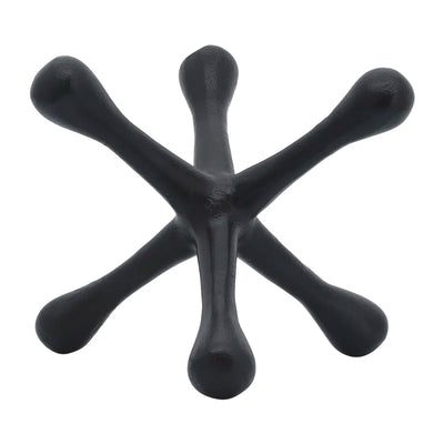 Modern Abstract Aluminum Decorative Object - Unique Geometric Metal Accent Sculpture for Contemporary Decor