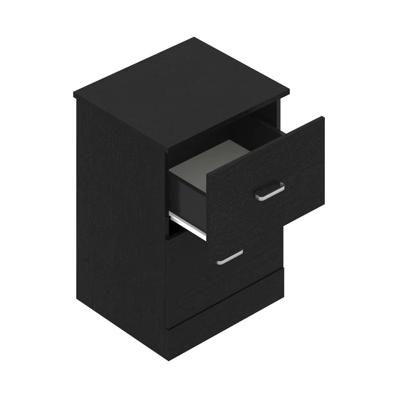 Allyannah 2 Drawer Nightstand (Set of 2)