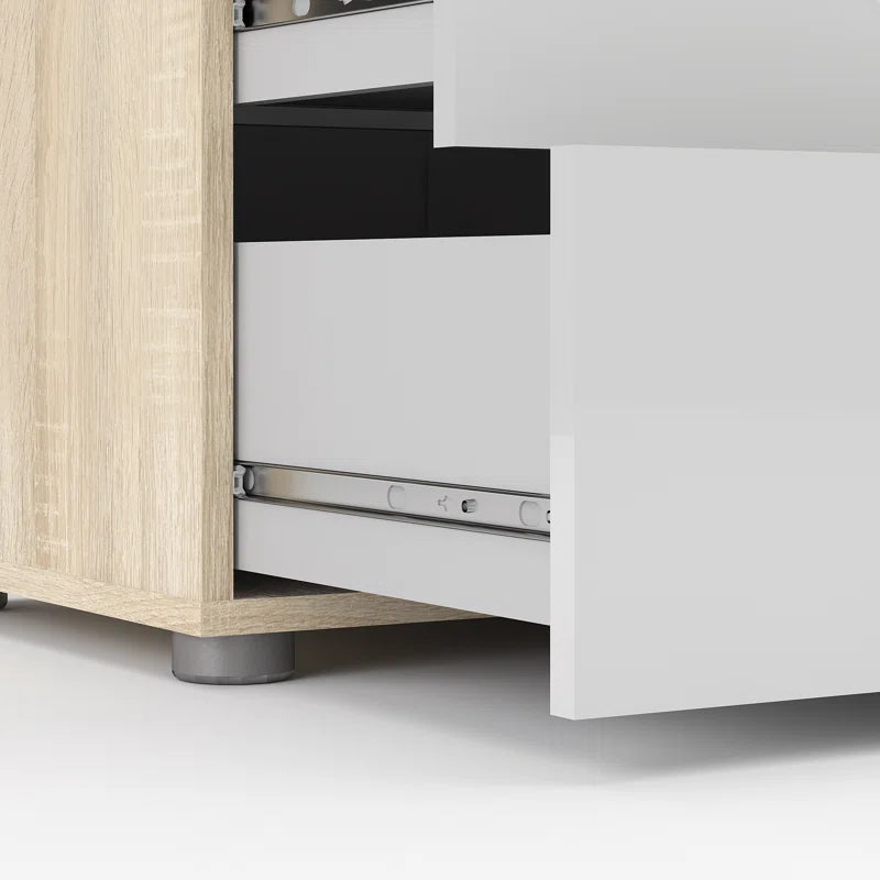 Gianna 8 Drawer 55.12" W Double Dresser