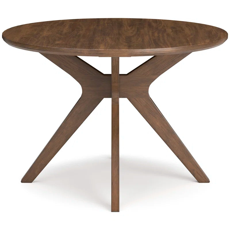 Goodall round Solid Wood Base Dining Table