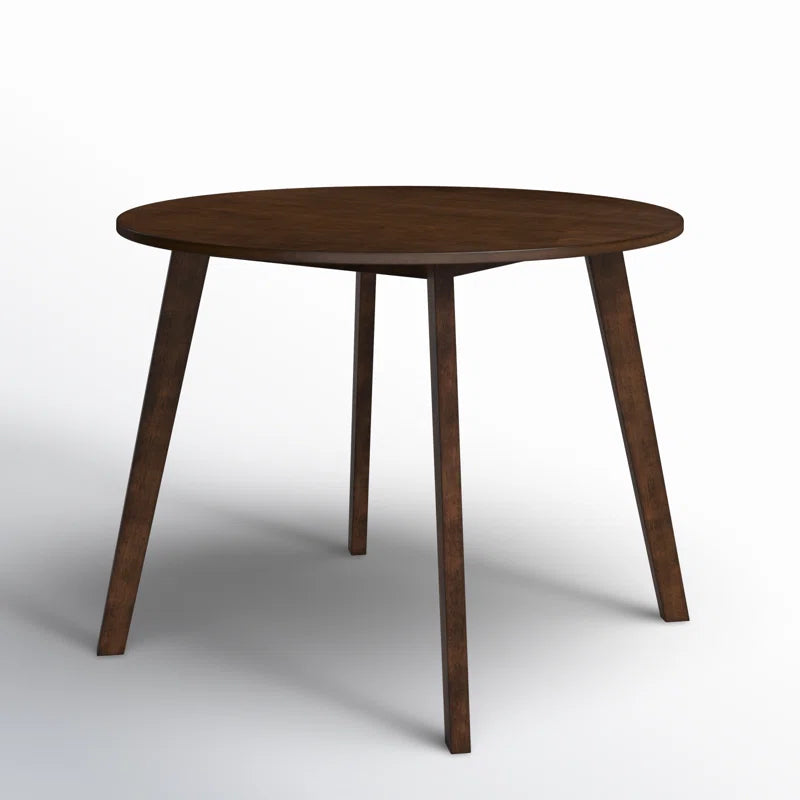 Aquin round Solid Wood Base Dining Table