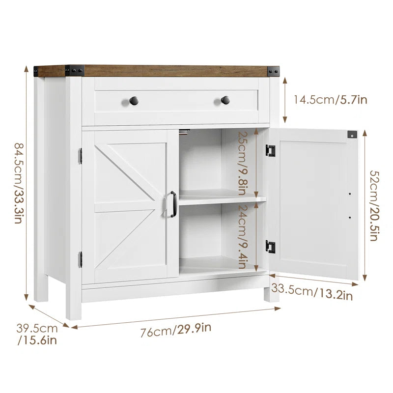 Allencoe 2 - Door Accent Cabinet