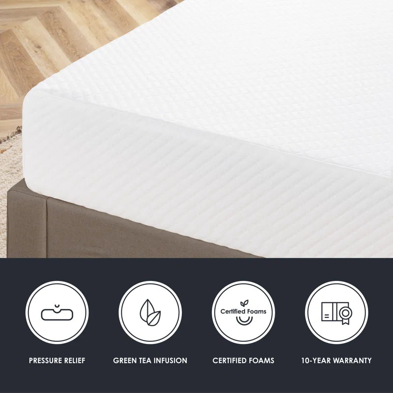 8" Medium Memory Foam Mattress